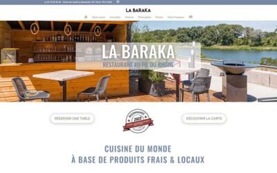 Site web La Baraka